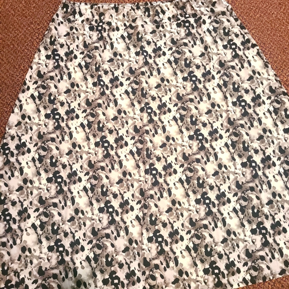 Long stretchy maxi skirt 3x